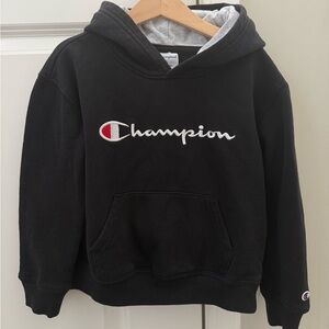 Champion Kids Black Hoodie